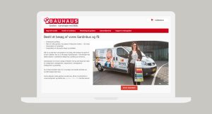 Bauhaus gardinbus