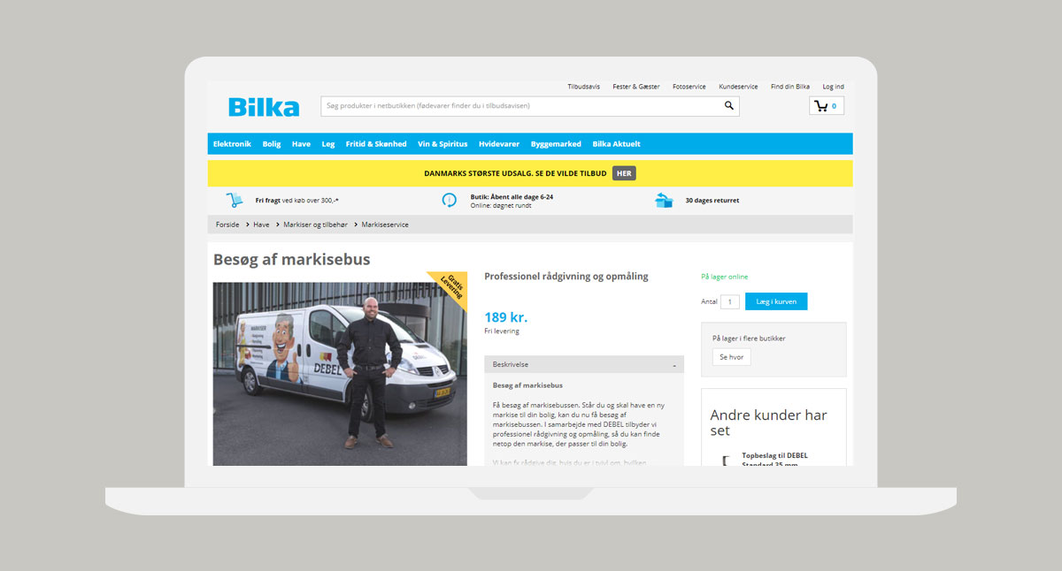 Bilka markisebus