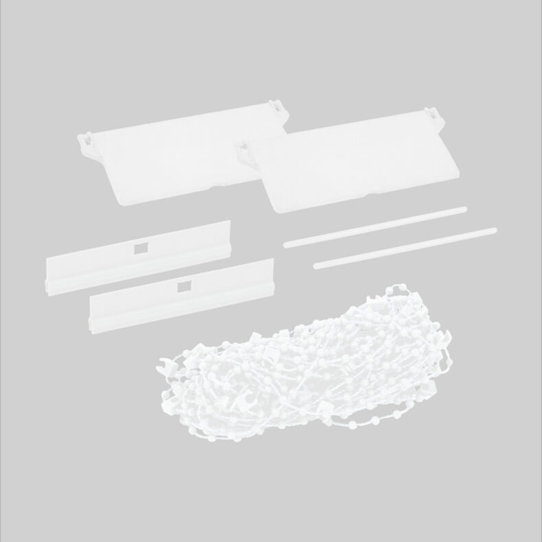 72991413 - KIT VANES WHITE Reservedele til lamelgardin