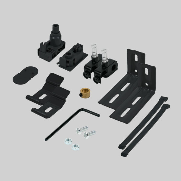 72991500 -KIT F-RAIL - SORT Reservedele til lamelskinne