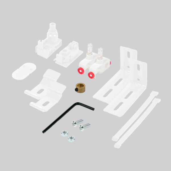 72991513 - KIT F-RAIL - HVID Reservedele til lamelskinne
