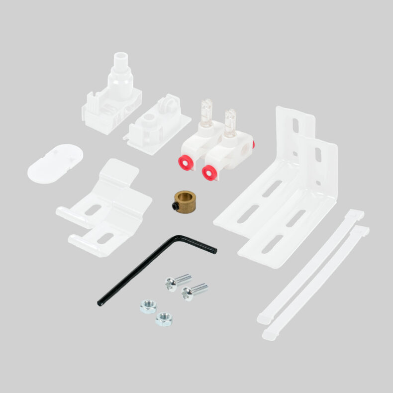 72991513 - KIT F-RAIL - HVID Reservedele til lamelskinne
