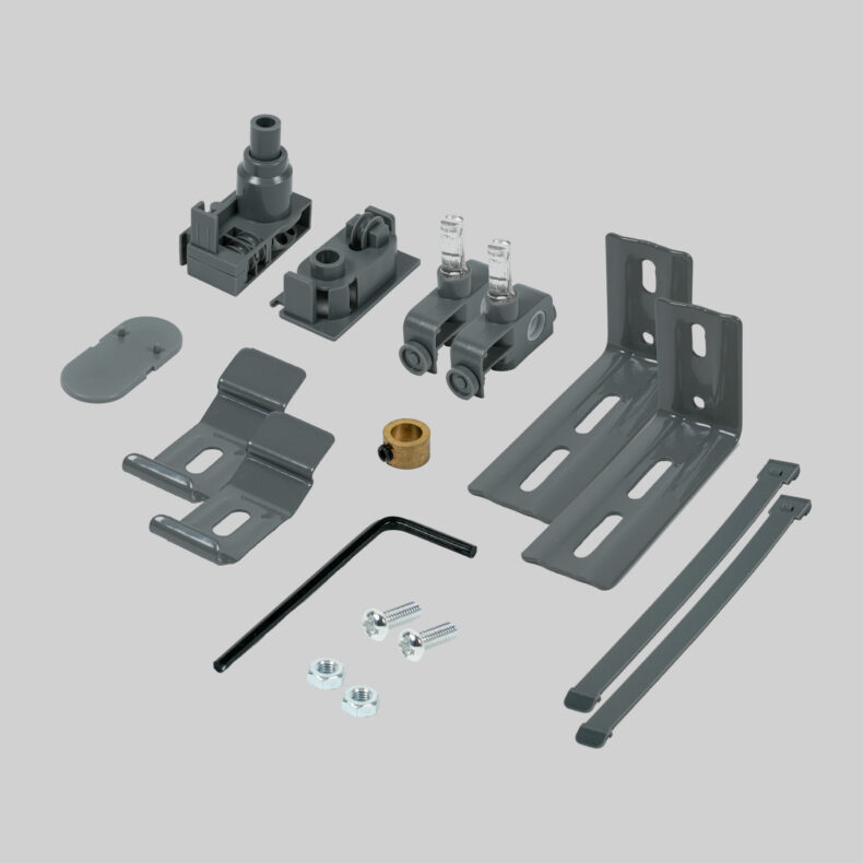 72991550 - KIT F-RAIL - GRÅ Reservedele til lamelskinne