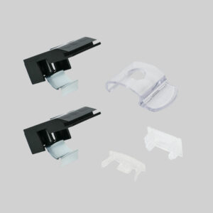7400400 - KIT TOUCH - SORT Reservedele til Touch plisségardin