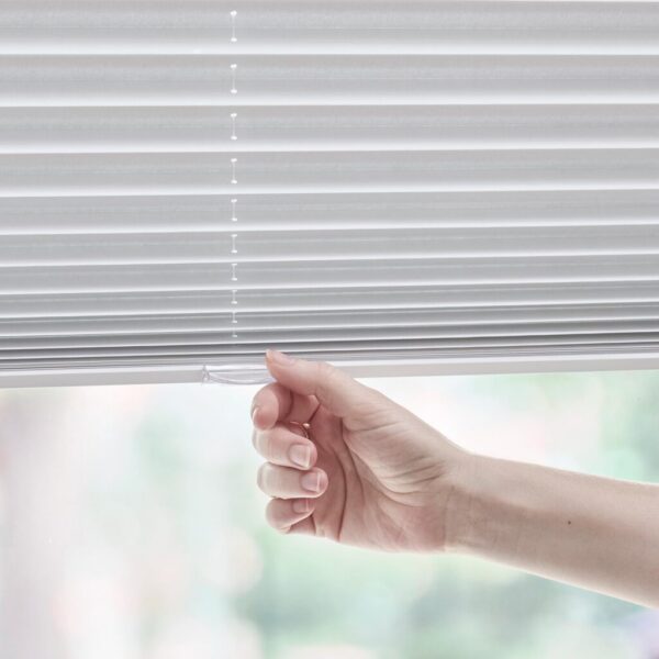 Touch plisségardin lysreducerende